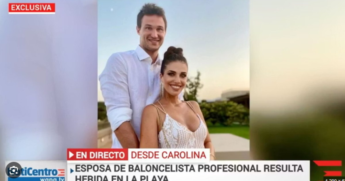 danilo gallinari il dramma la moglie incinta attaccata e morsa da uno squalo