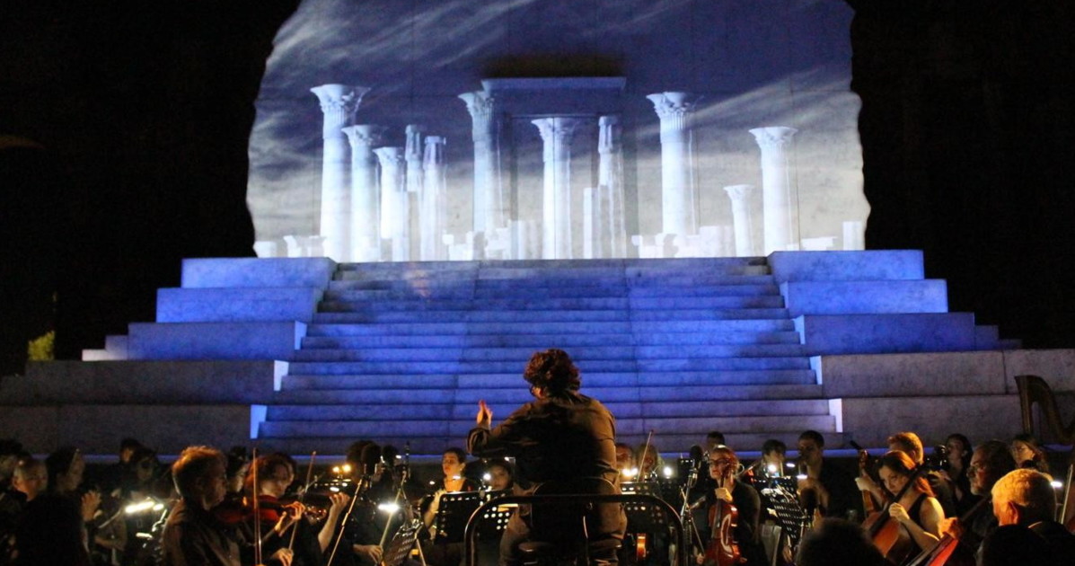 TAORMINA, ARLIA MAESTRO DELLA FUSION TRIONFA CON VERDI E MORRICONE
