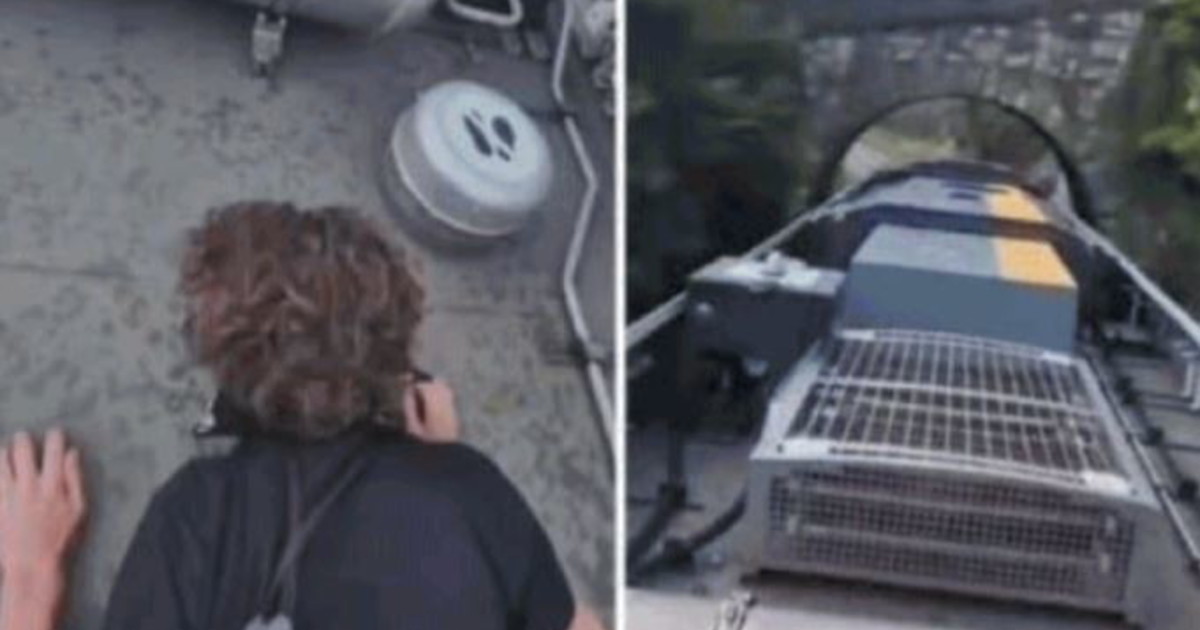 surfano sui treni in corsa denunciati due ragazzini