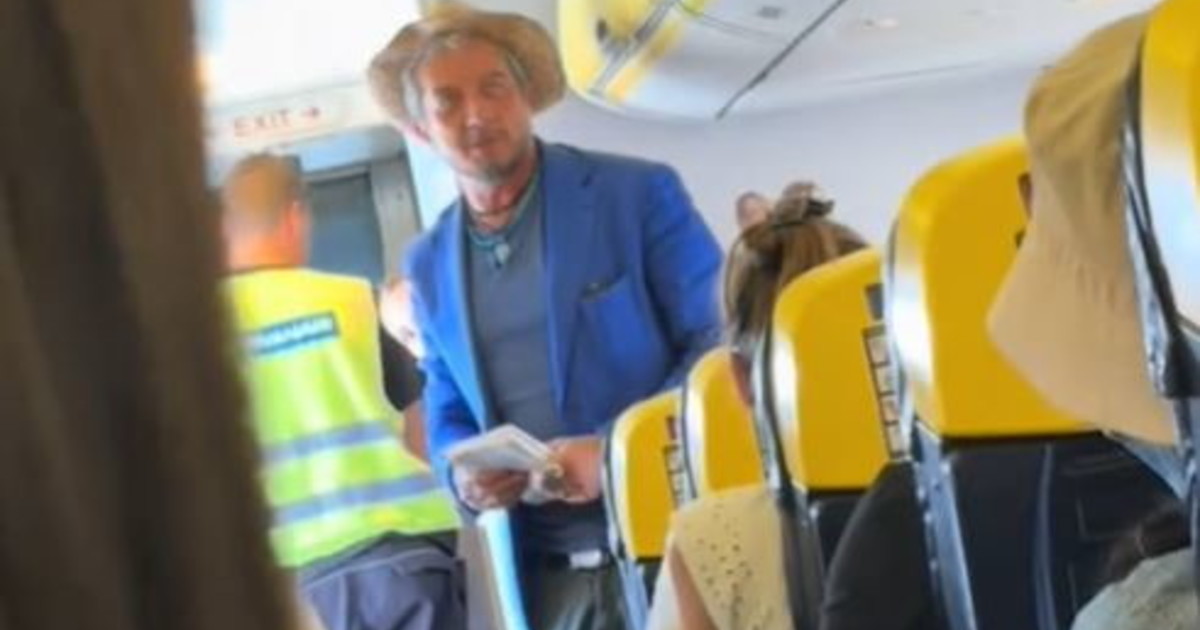 Paolo Ruffini, il volo parte in ritardo per aspettarlo: le sue parole da applausi