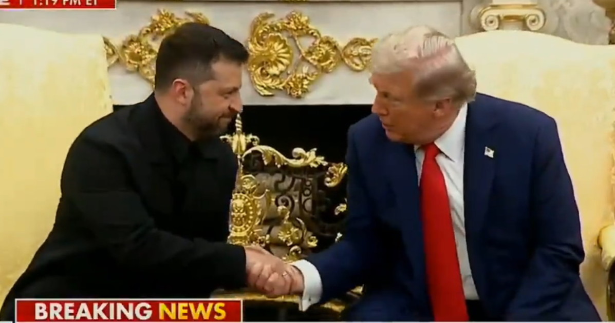 Zelensky da Trump, 4 volte nei primi 10 secondi: il dettaglio che sorprende il mondo Zelensky da Trump, 4 volte nei primi 10 secondi: il dettaglio che sorprende il mondo