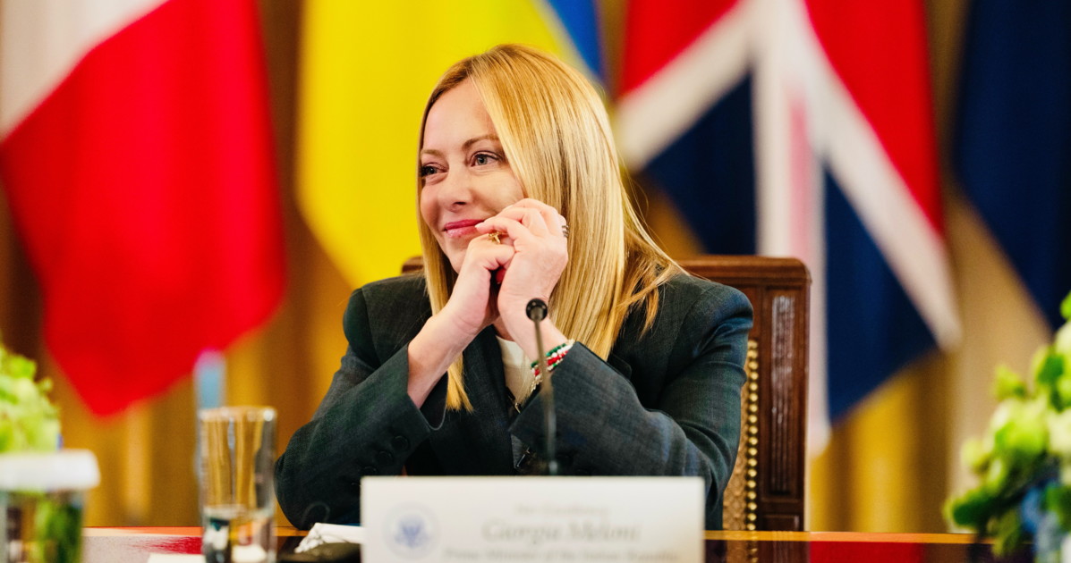 Sui social crescita record per Meloni: è la migliore tra i leader europei Sui social crescita record per Meloni: è la migliore tra i leader europei