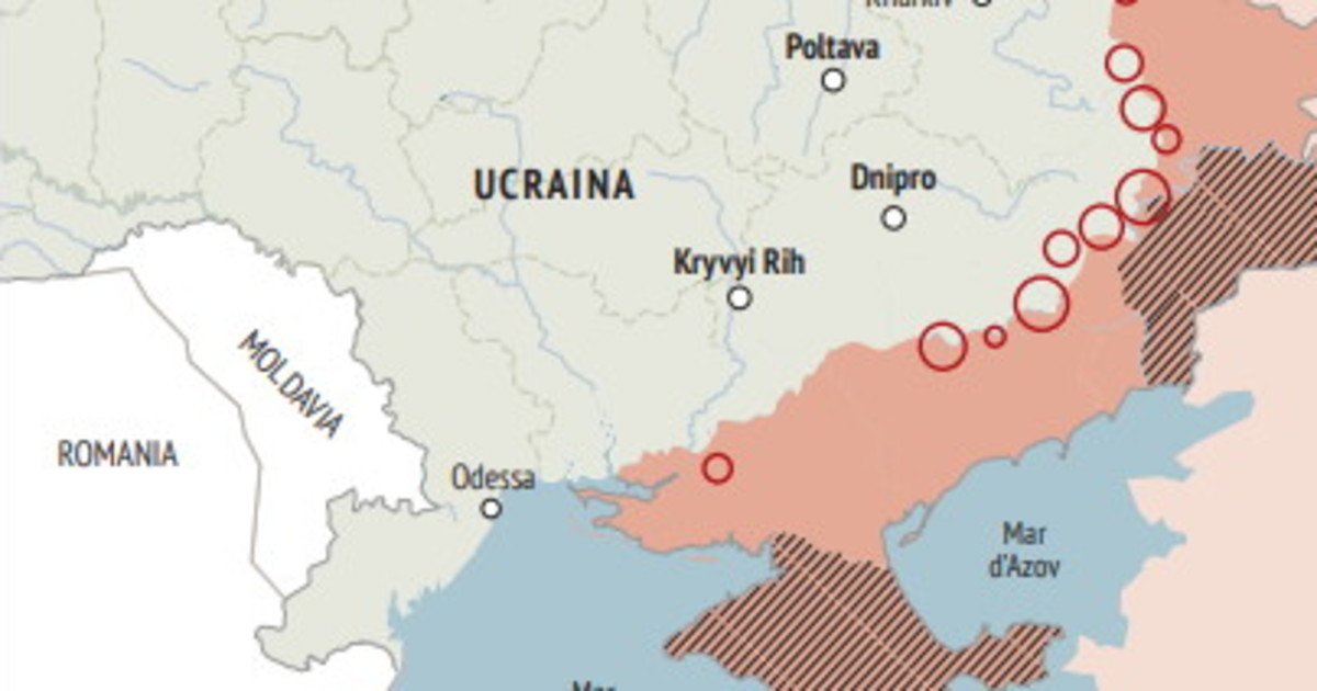 Ucraina, ecco come potrebbero essere i nuovi confini: cambia tutto?