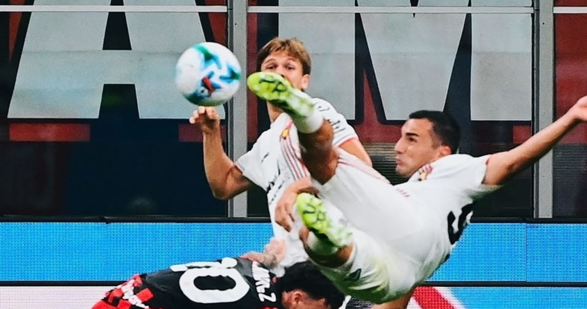 milan 232 subito incubo la cremonese vince a san siro la roma batte il bologna 1 0