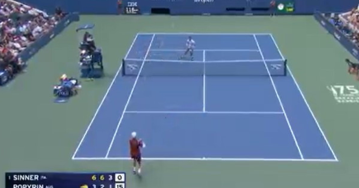 Sinner liquida Popyrin: il punto che fa impazzire gli Us Open Sinner liquida Popyrin: il punto che fa impazzire gli Us Open