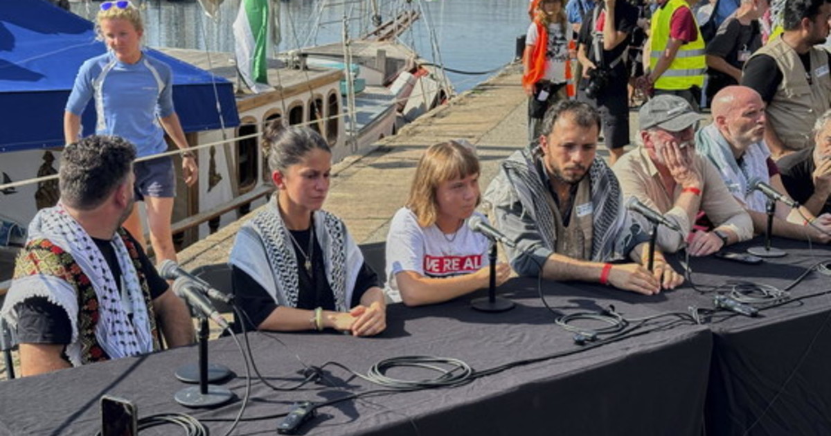 Gaza, la sinistra "affonda" con la Flotilla di Greta Gaza, la sinistra "affonda" con la Flotilla di Greta