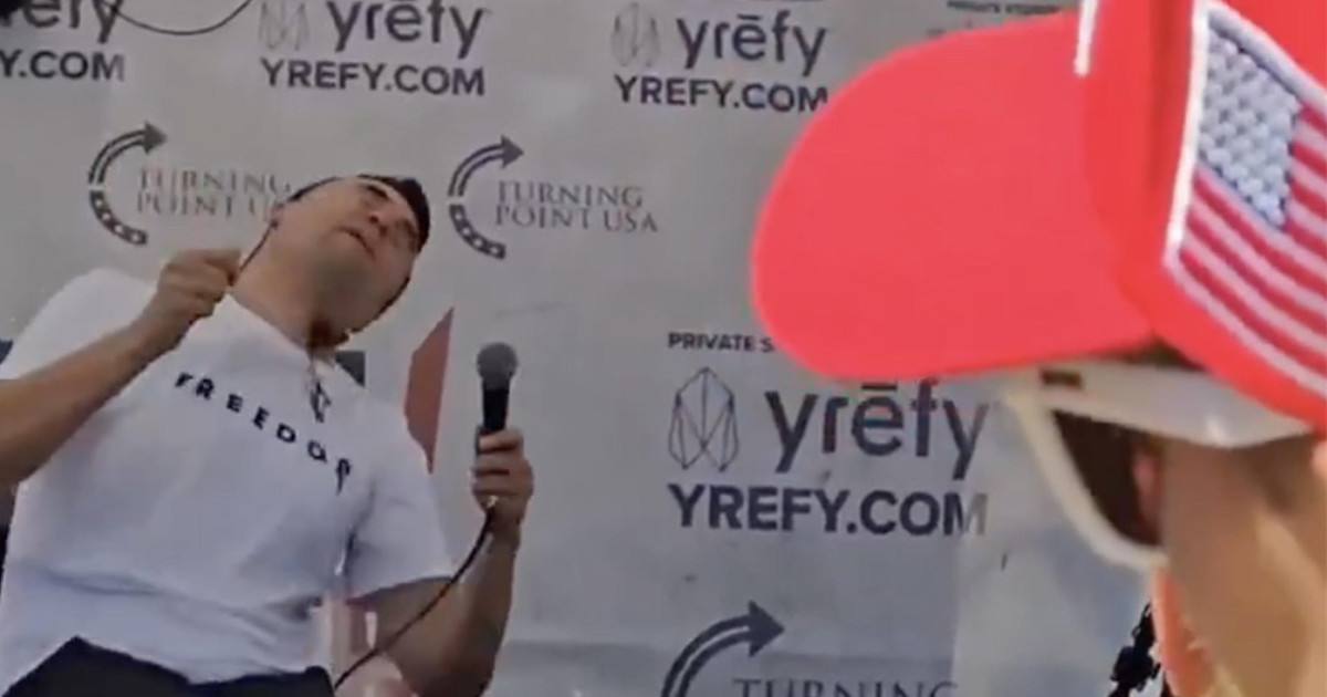 charlie kirk l orrenda teoria del complotto poco prima dello sparo