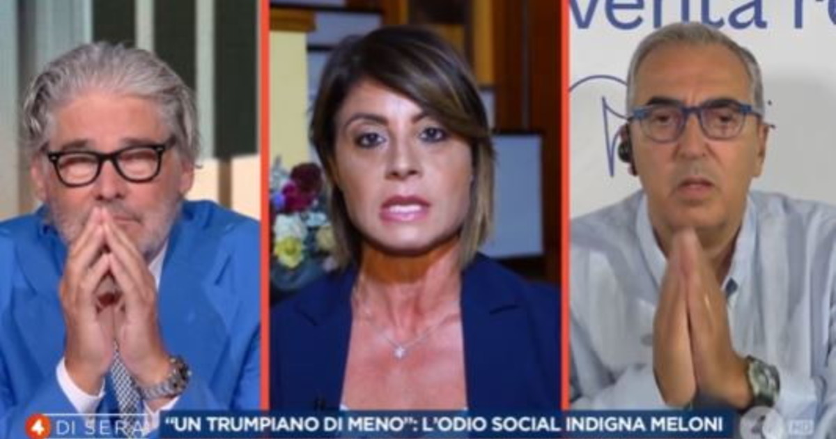 4 di sera, Gasparri smonta la grillina in tv: "Ma che dice?"
