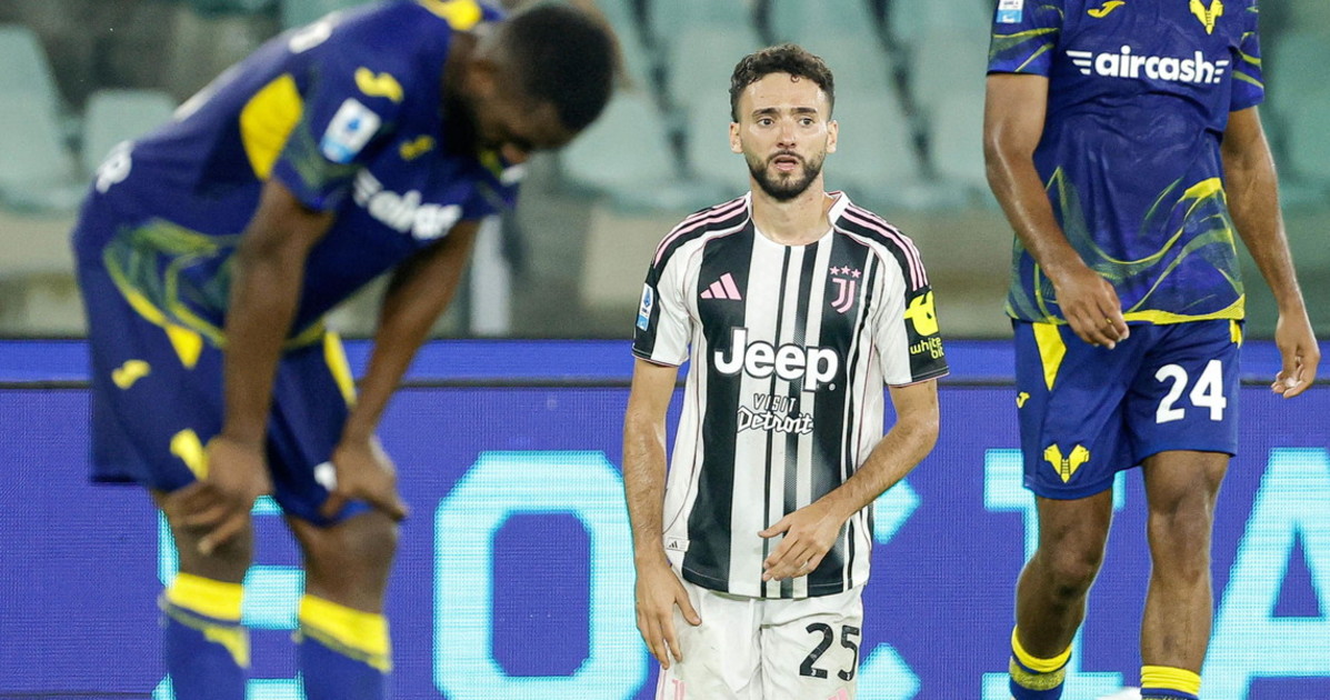 juventus pareggio per 1 a 1 con il verona in gol conceicao e orban