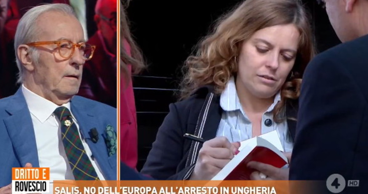 Dritto e Rovescio, Vittorio Feltri picchia duro su Ilaria Salis: "Come tutti i cristiani!"
