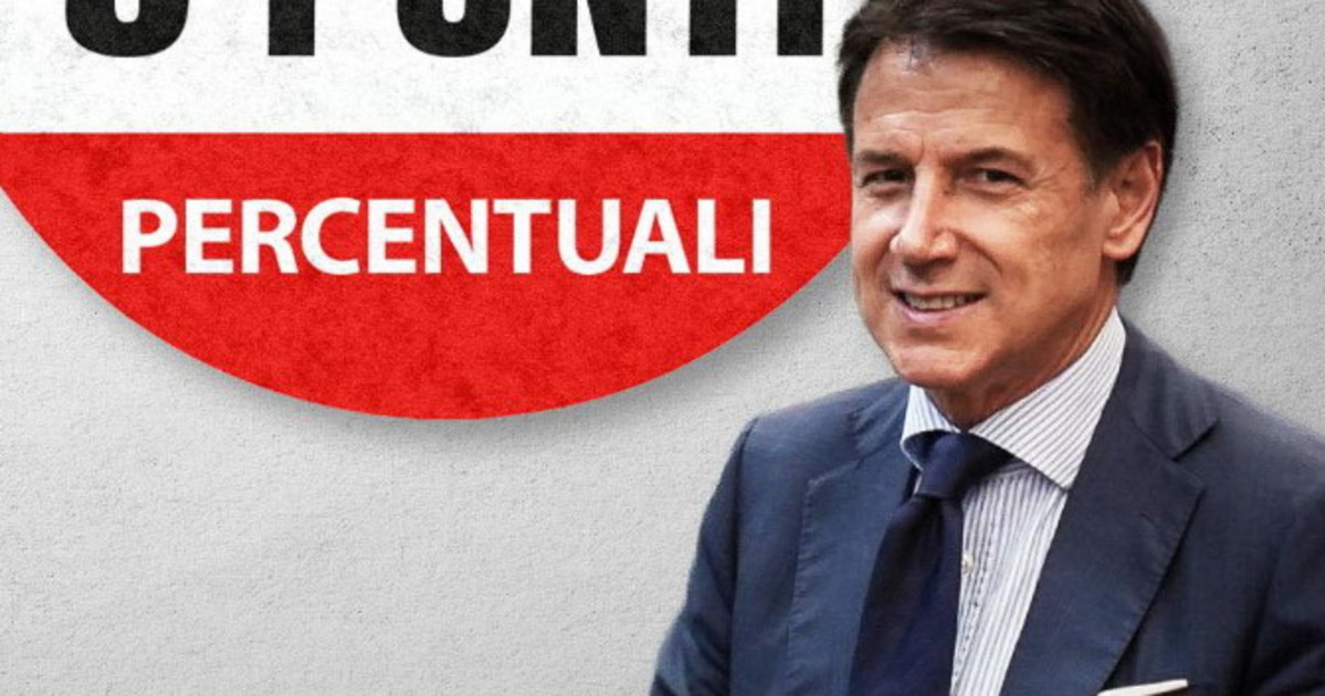 FdI irride Giuseppe Conte e M5s: "Sostituire stelle con percentuali"