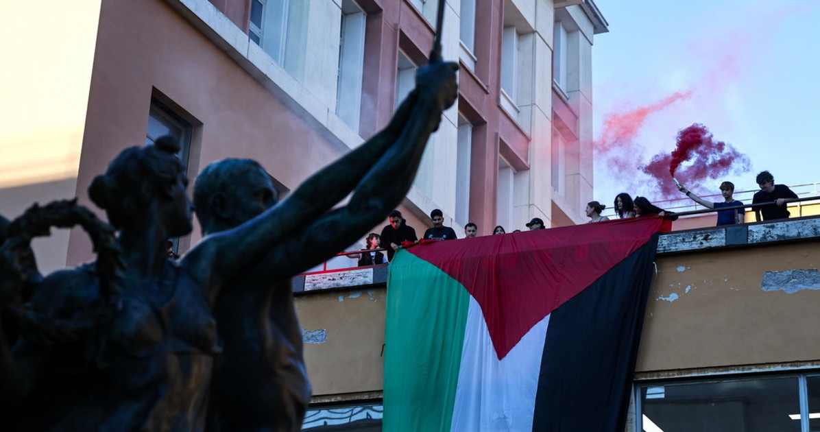 La Sapienza, i pro Pal occupano l