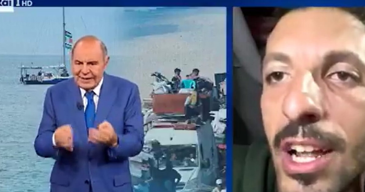 Bruno Vespa contro mister Flotilla fa impazzire la Rai rossa