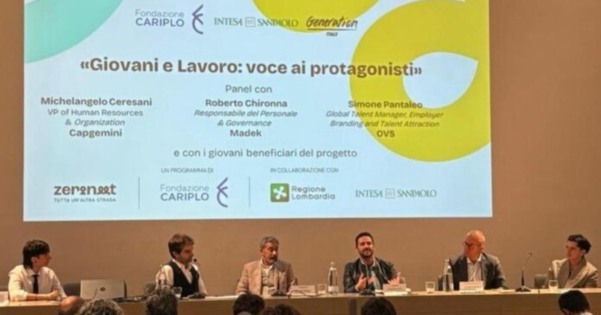 intesa sanpaolo e cariplo 10 mila giovani in formazione con zeroneet
