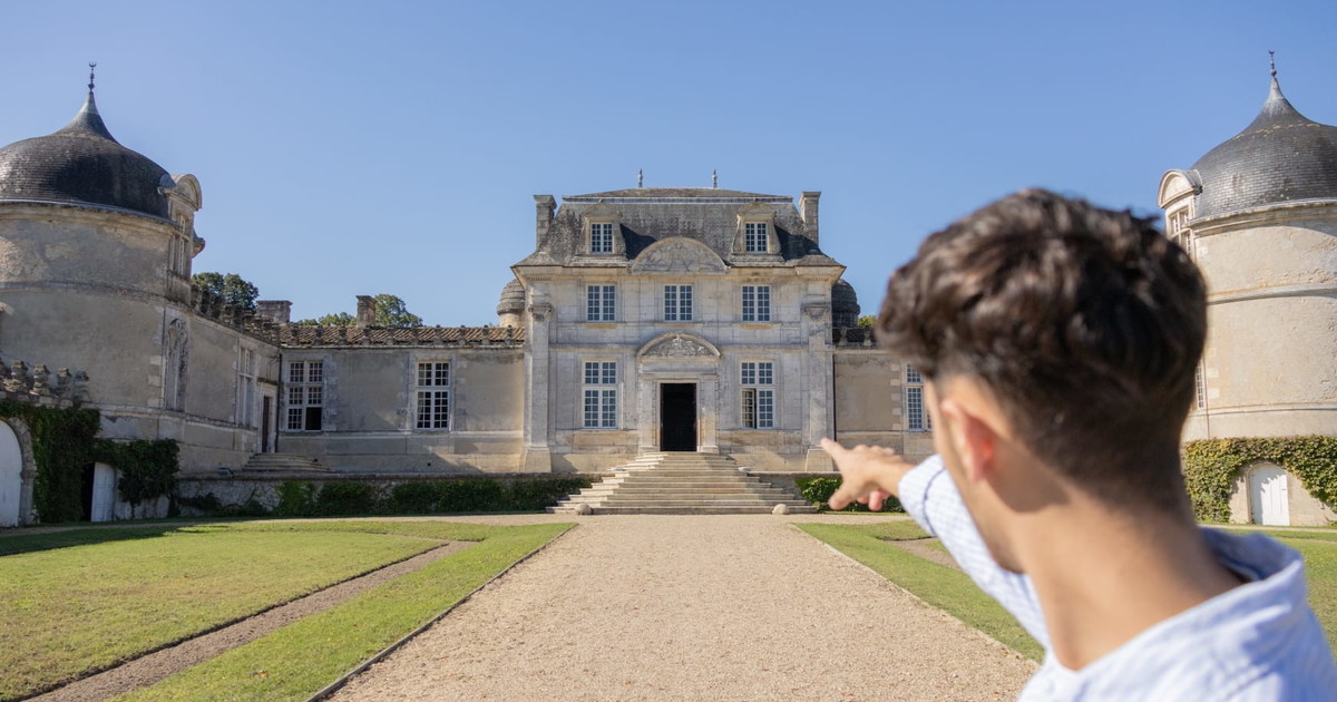 Lo splendore Château de Malle, monumento storico dal 1943