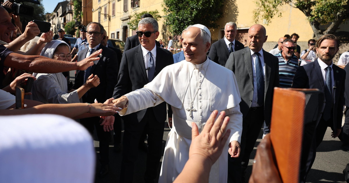 leone xiv resta a piedi dio non ritarda mai