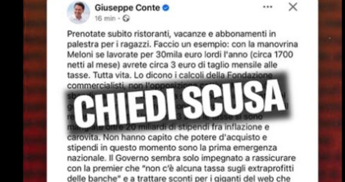 FdI inchioda Giuseppe Conte: "Spaccone, chiedi scusa" FdI inchioda Giuseppe Conte: "Spaccone, chiedi scusa"