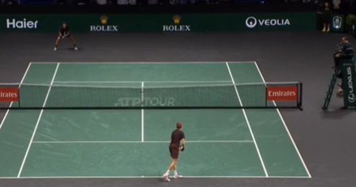 Jannik Sinner spiana Cerundolo: il colpo finale è pazzesco Jannik Sinner spiana Cerundolo: il colpo finale è pazzesco