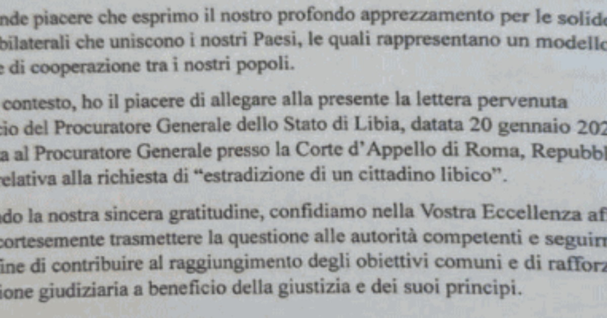 esclusivo le carte che smontano le bufale su almasri da Liberoquotidiano.it esclusivo le carte che smontano le bufale su almasri