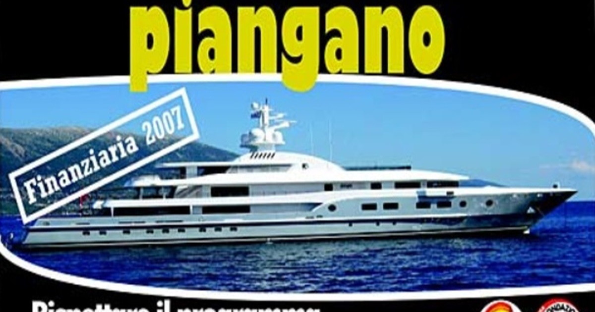 La sinistra è rimasta quella dello yacht La sinistra è rimasta quella dello yacht