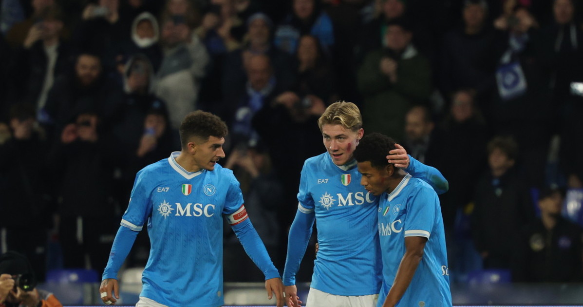 Napoli, vittoria per 3 a 1 contro l