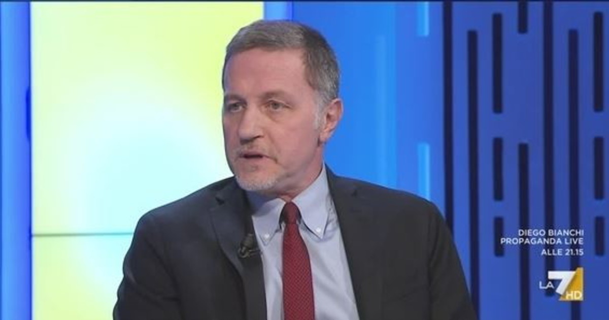 Otto e Mezzo, Giannini dà i numeri: "Finita 7 6", Bocchino lo smonta