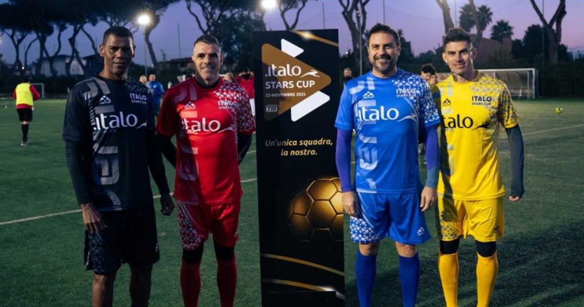 italo stars cup il primo torneo di calcio dedicato alle persone di italo dove i dipendenti giocano insieme alle leggende dello sport