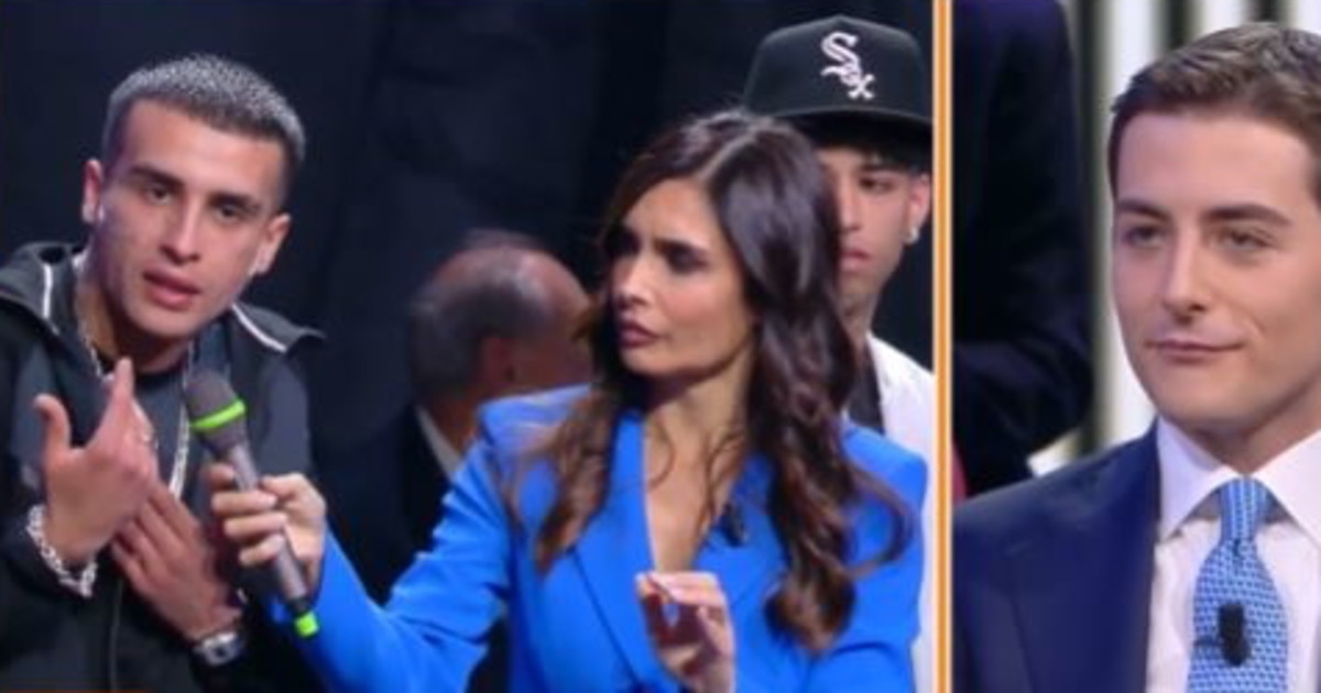 Dritto e Rovescio, il maranza: "Io giro col coltello", si ferma lo studio