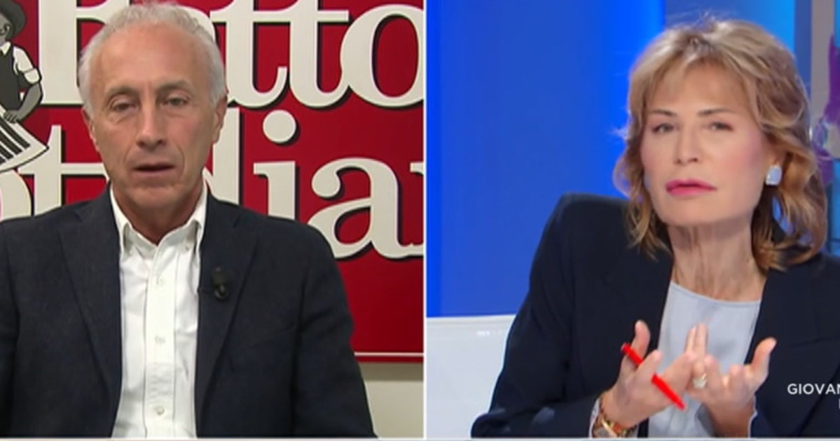 Otto e mezzo, scintille tra Lilli Gruber e Travaglio: "Scusami Marco, ma no..."