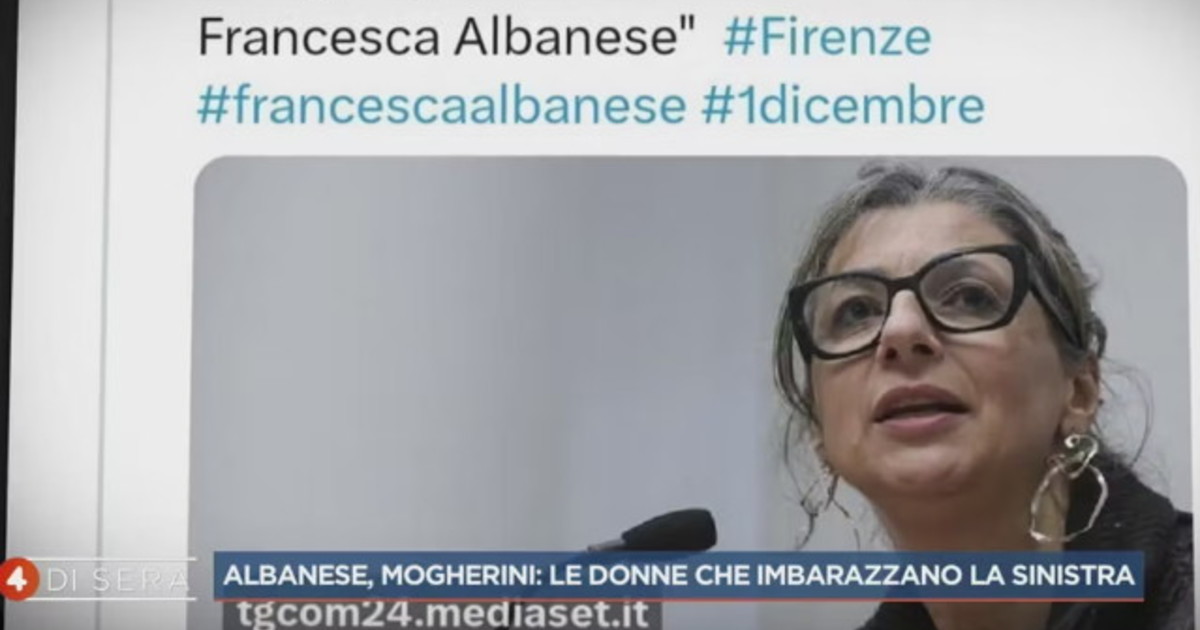 4 di Sera, Albanese demolita nello studio di Del Debbio