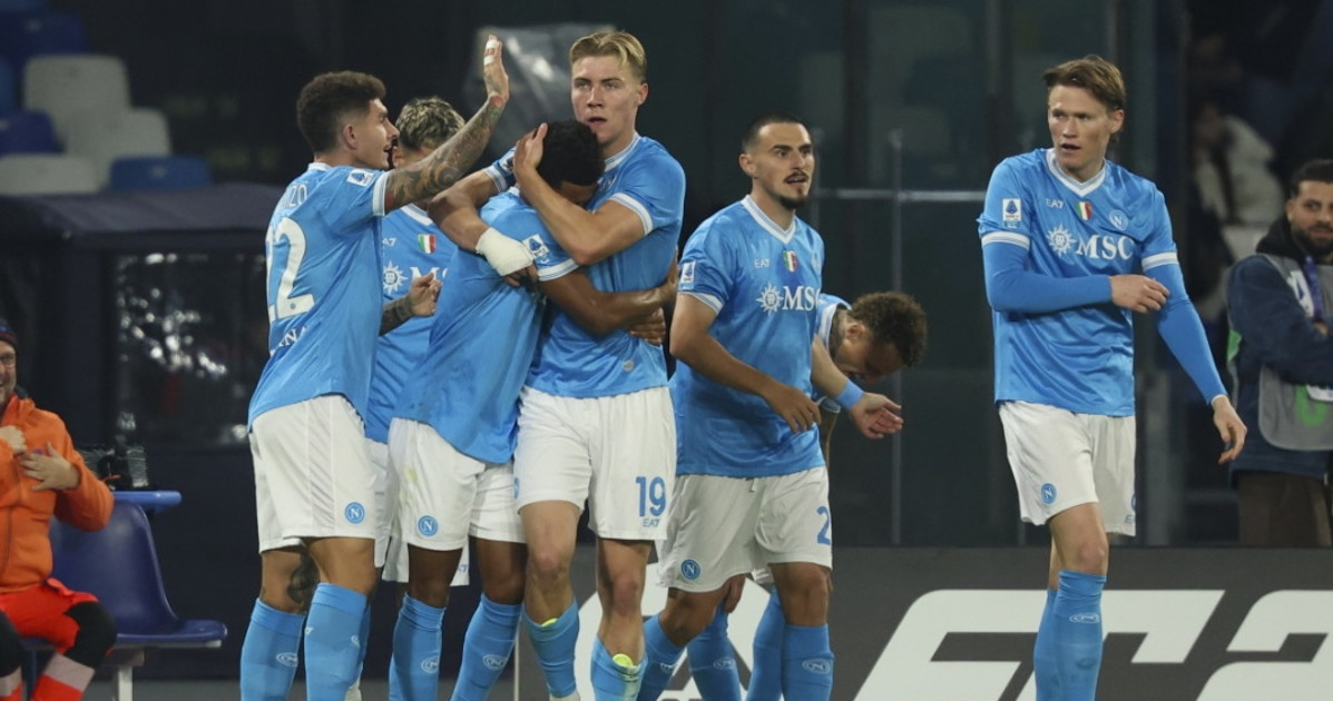 Serie A, il Napoli supera la Juventus: doppietta di Hojlund