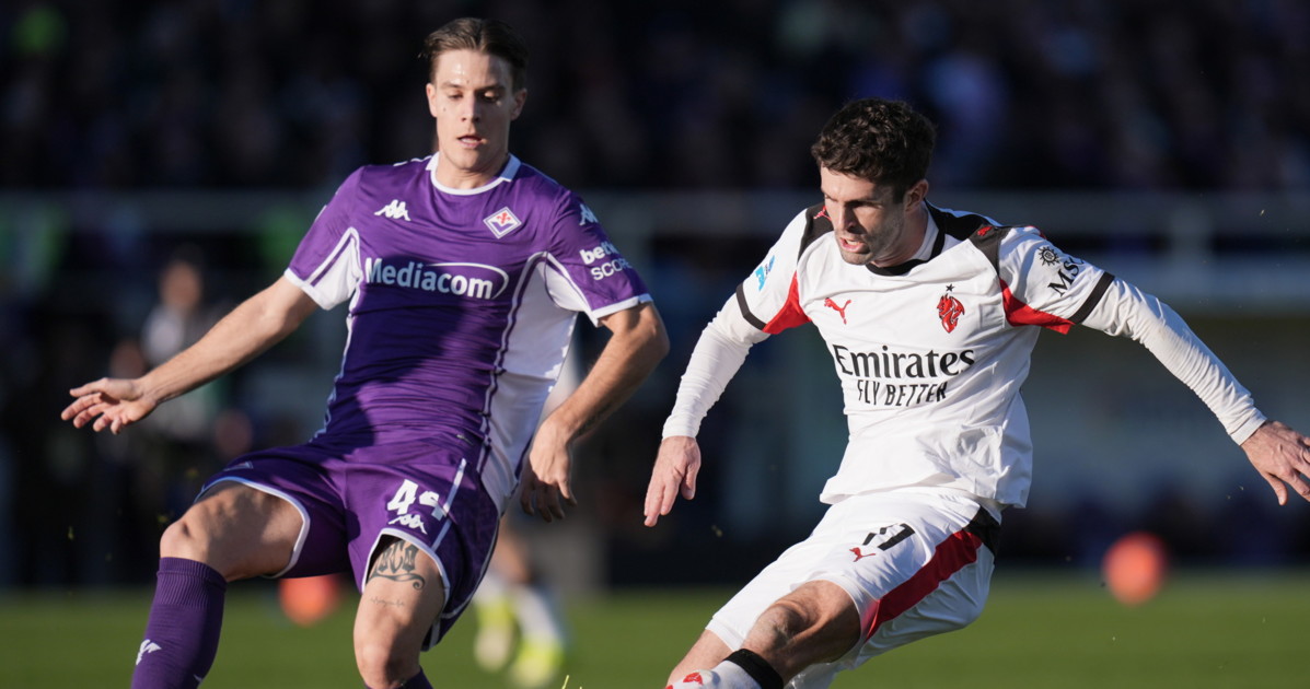 Serie A, la Fiorentina frena il Milan: finisce 1 1 al Franchi