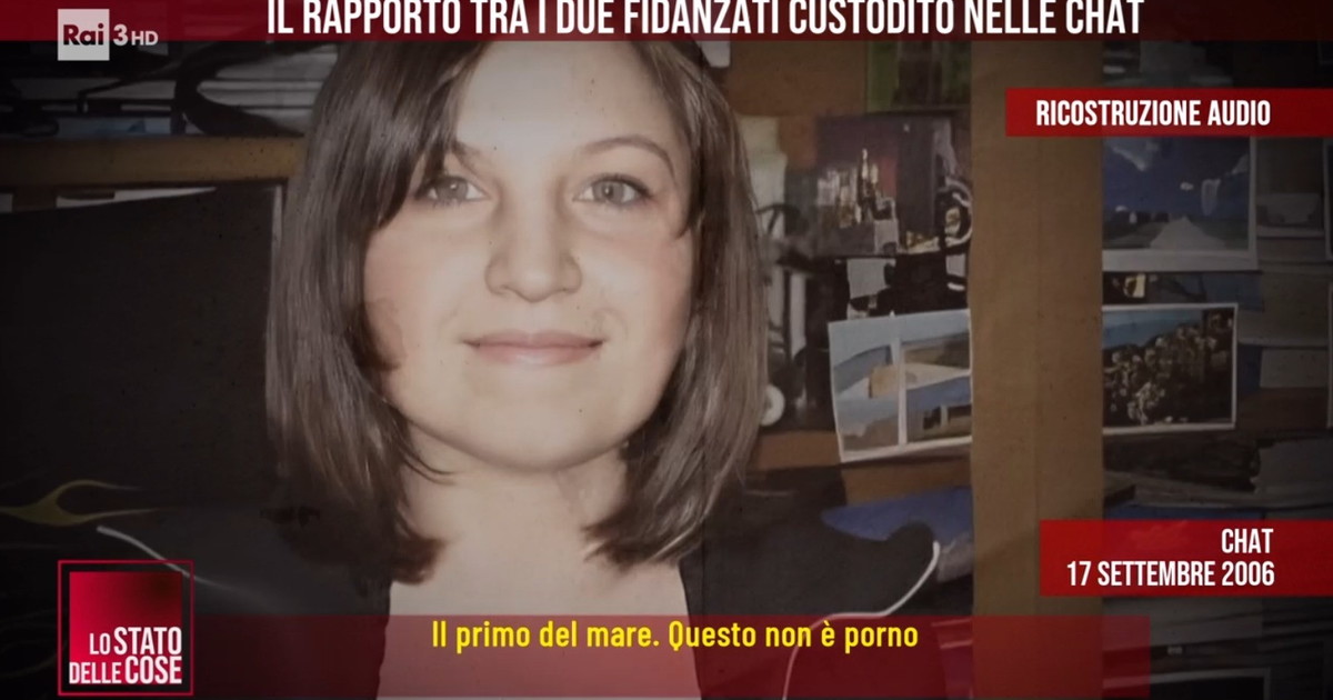 Chiara Poggi e Alberto Stasi, la chat a luci rosse irrompe da Giletti Chiara Poggi e Alberto Stasi, la chat a luci rosse irrompe da Giletti
