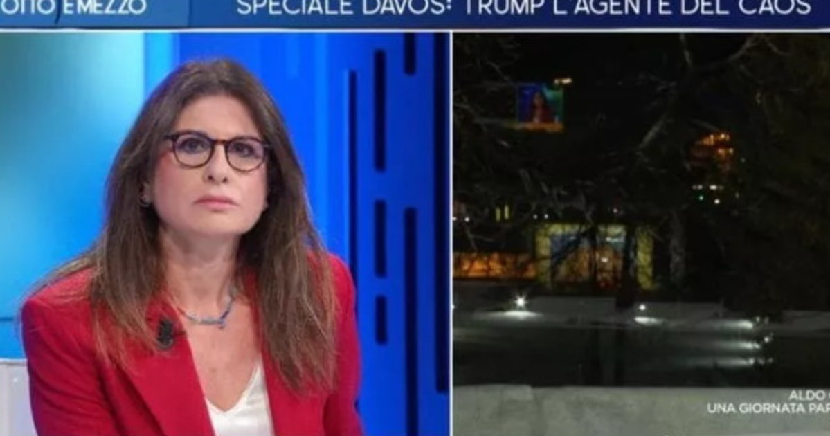 incendio a davos paura per lilli gruber evacuato lo studio in diretta da Liberoquotidiano.it incendio a davos paura per lilli gruber evacuato lo studio in diretta