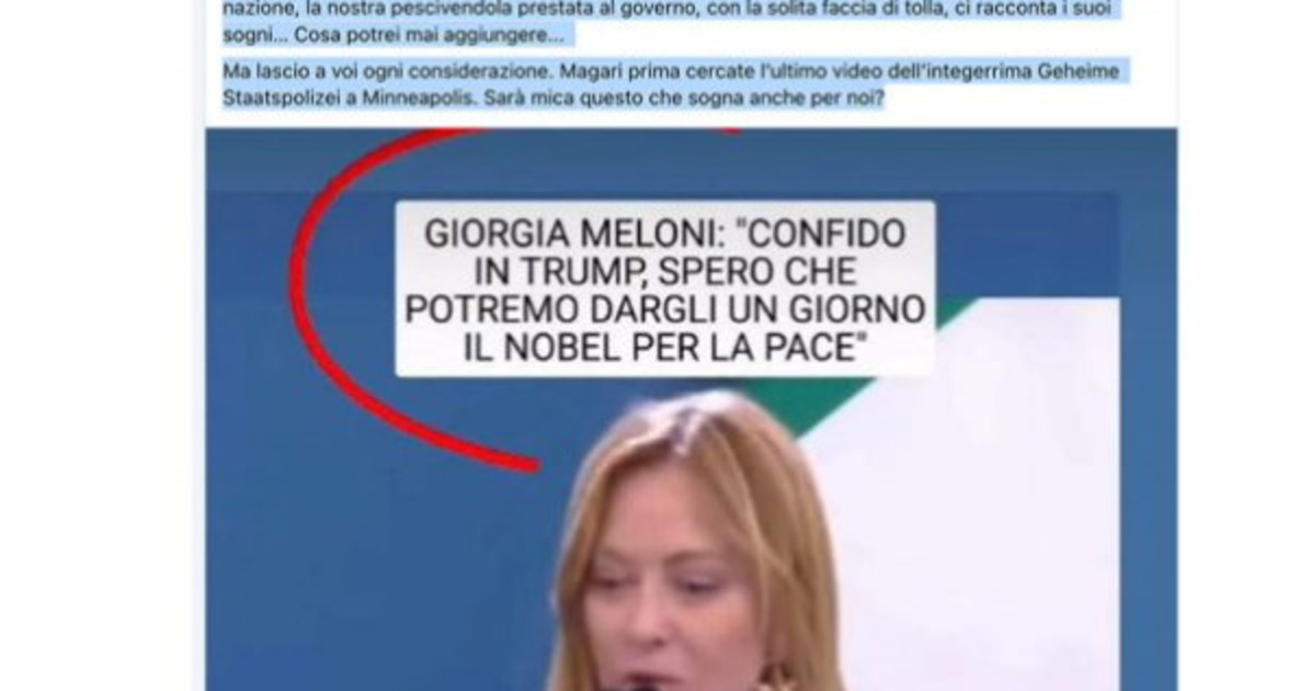 giorgia meloni post choc del consigliere comunale la nostra pescivendola prestata al governo da Liberoquotidiano.it giorgia meloni post choc del consigliere comunale la nostra pescivendola prestata al governo