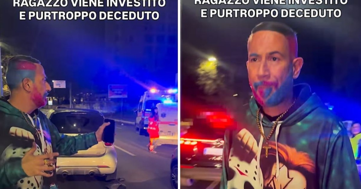 l influencer con il morto esplode la bufera sui social