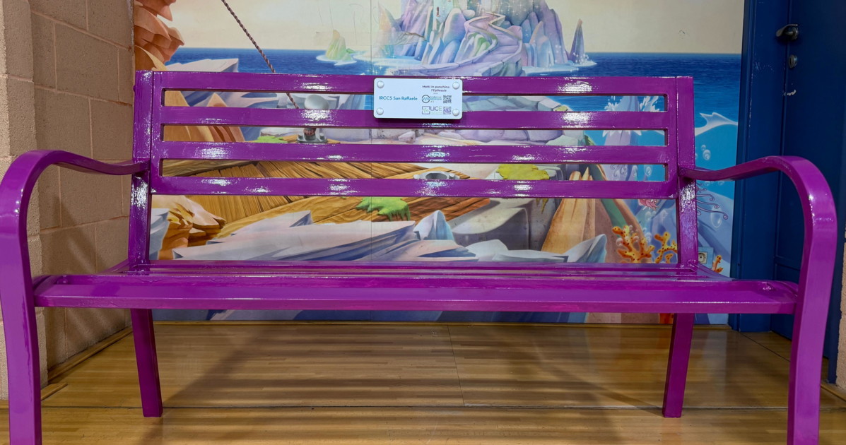 una panchina viola per l epilessia all irccs san raffaele di roma un gesto contro lo stigma e l isolamento sociale da Liberoquotidiano.it una panchina viola per l epilessia all irccs san raffaele di roma un gesto contro lo stigma e l isolamento sociale