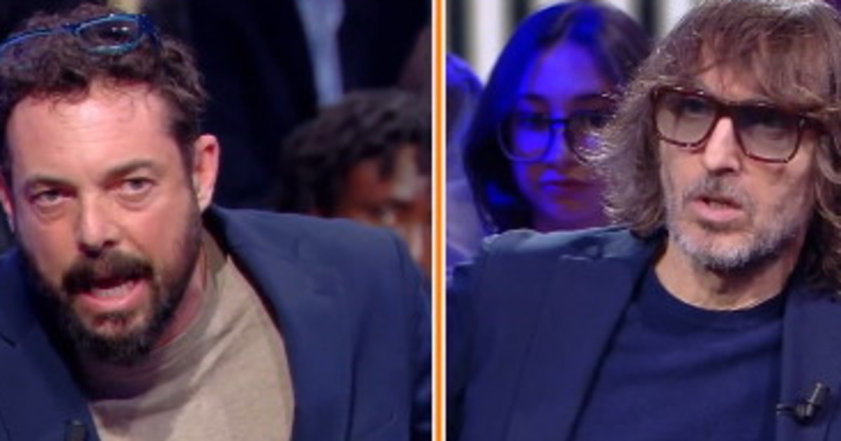 Dritto e Rovescio, botta e risposta Cacciari Cruciani: "Il fedifrago...", "Falso"