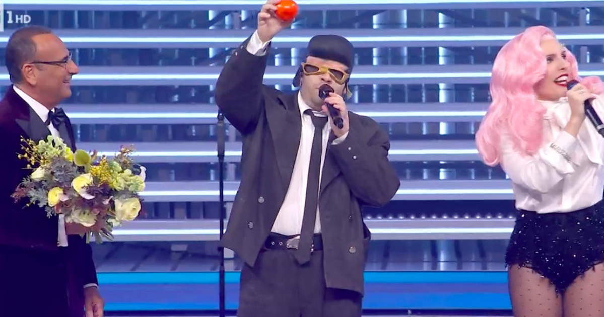 Sanremo 2026, "caco": TonyPitony sconvolge l