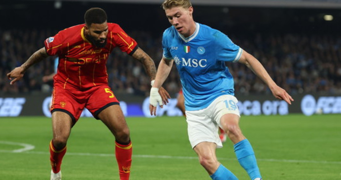 Serie A, Hojlund e Politano ribaltano il Lecce: il Napoli vince 2 1 Serie A, Hojlund e Politano ribaltano il Lecce: il Napoli vince 2 1