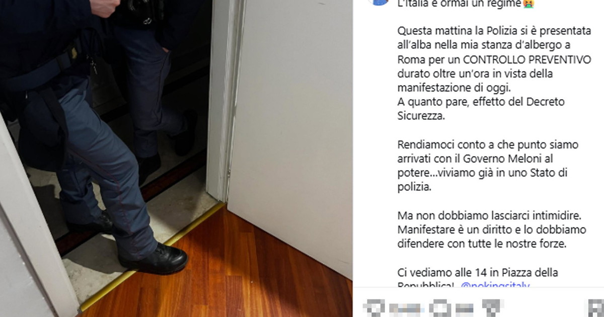 ilaria salis il post col vomito e la foto con il poliziotto 232 polemica da Liberoquotidiano.it ilaria salis il post col vomito e la foto con il poliziotto 232 polemica