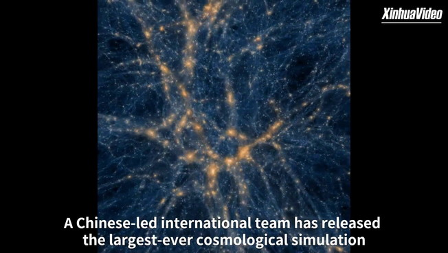 Team con scienziati cinesi crea più grande simulazione dell'universo di sempre