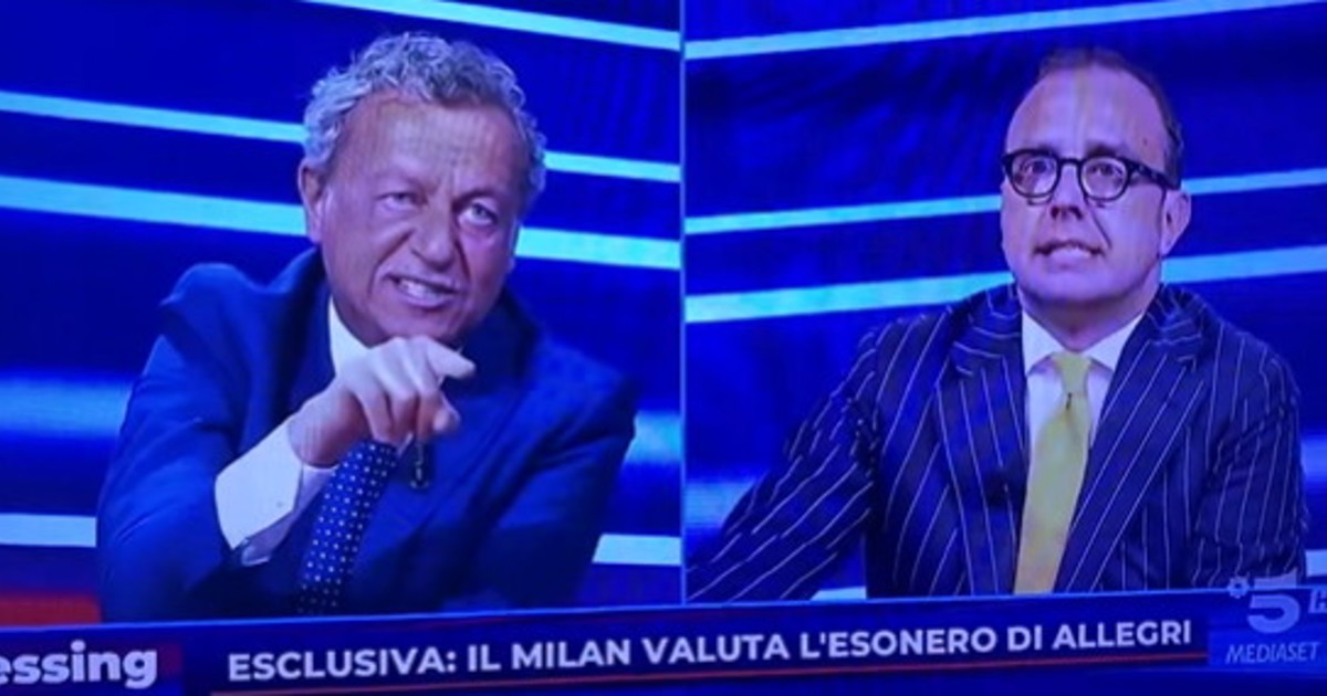 milan rissa in diretta a pressing pellegatti trevisani e sabatini se le suonano da Liberoquotidiano.it milan rissa in diretta a pressing pellegatti trevisani e sabatini se le suonano