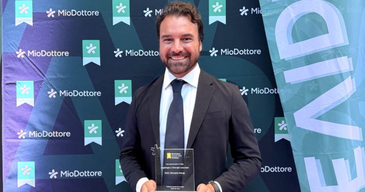 giovanni alongi 200 l8217angiologo pi217 apprezzato d8217italia conquista per la quinta volta il miodottore awards da Liberoquotidiano.it giovanni alongi 200 l8217angiologo pi217 apprezzato d8217italia conquista per la quinta volta il miodottore awards