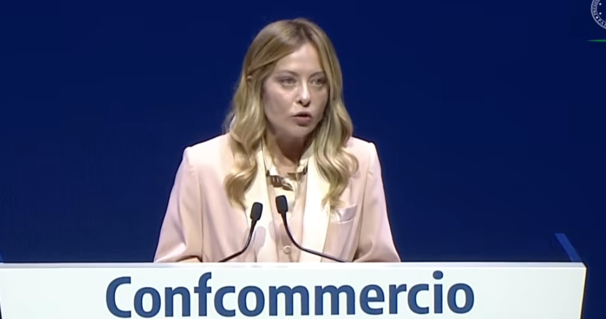 giorgia meloni all assemblea di confcommercio questa non 232 la repubblica delle banane da Liberoquotidiano.it giorgia meloni all assemblea di confcommercio questa non 232 la repubblica delle banane