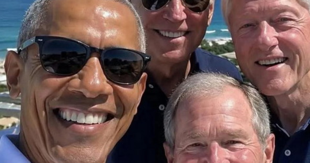 trump nemmeno in un milione di anni escluso dal selfie degli ex presidenti usa da Liberoquotidiano.it trump nemmeno in un milione di anni escluso dal selfie degli ex presidenti usa