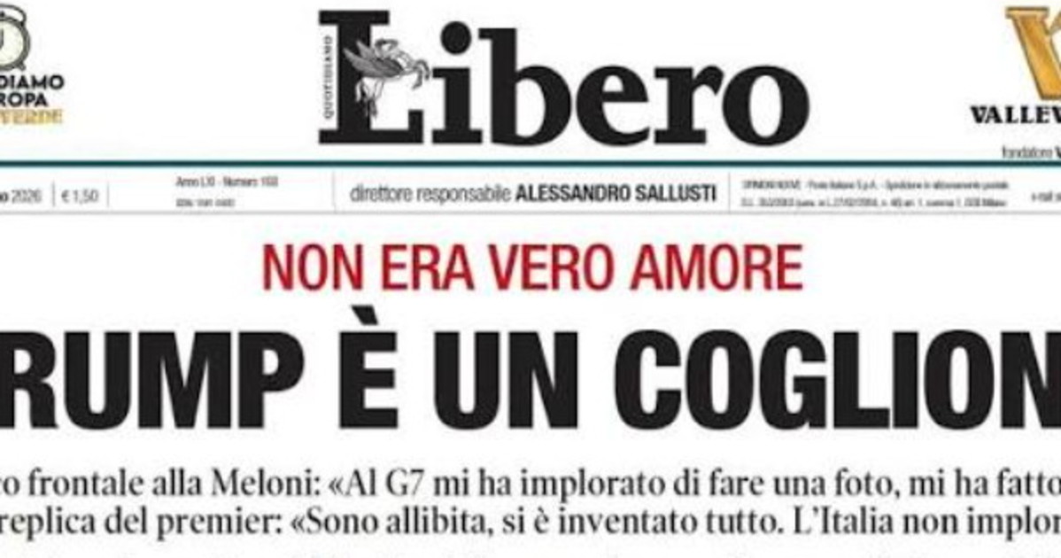 trump coge attacco feroce dove spopola la prima pagina di libero da Liberoquotidiano.it trump coge attacco feroce dove spopola la prima pagina di libero