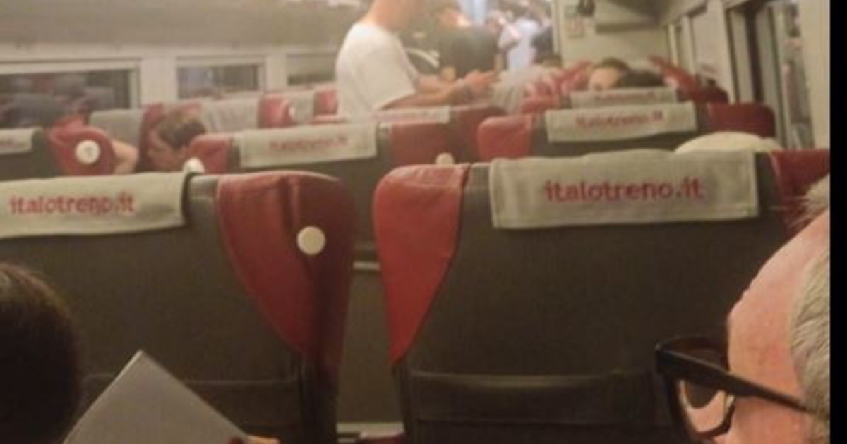 treno italo bloccato niente aria condizionata n233 bagni a bordo anche sigfrido ranucci da Liberoquotidiano.it treno italo bloccato niente aria condizionata n233 bagni a bordo anche sigfrido ranucci