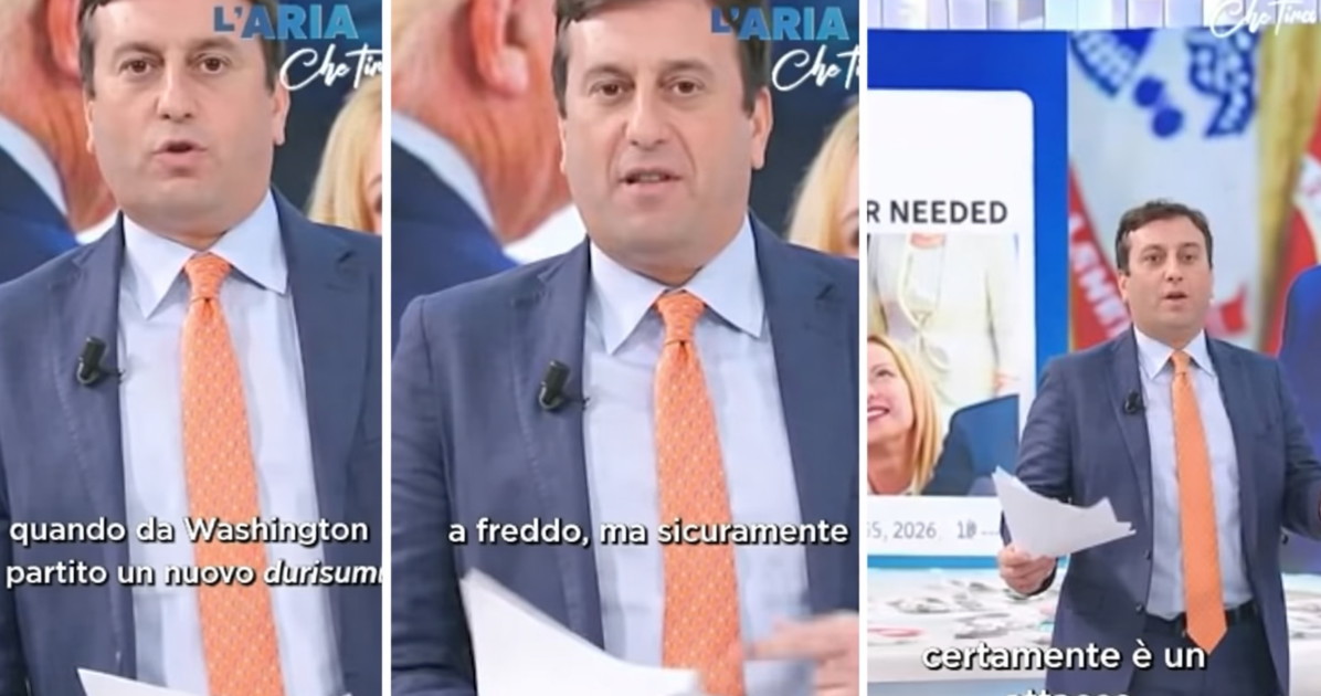 l aria che tira parenzo sbalordito in diretta una cosa mai vista cosa 232 successo da Liberoquotidiano.it l aria che tira parenzo sbalordito in diretta una cosa mai vista cosa 232 successo