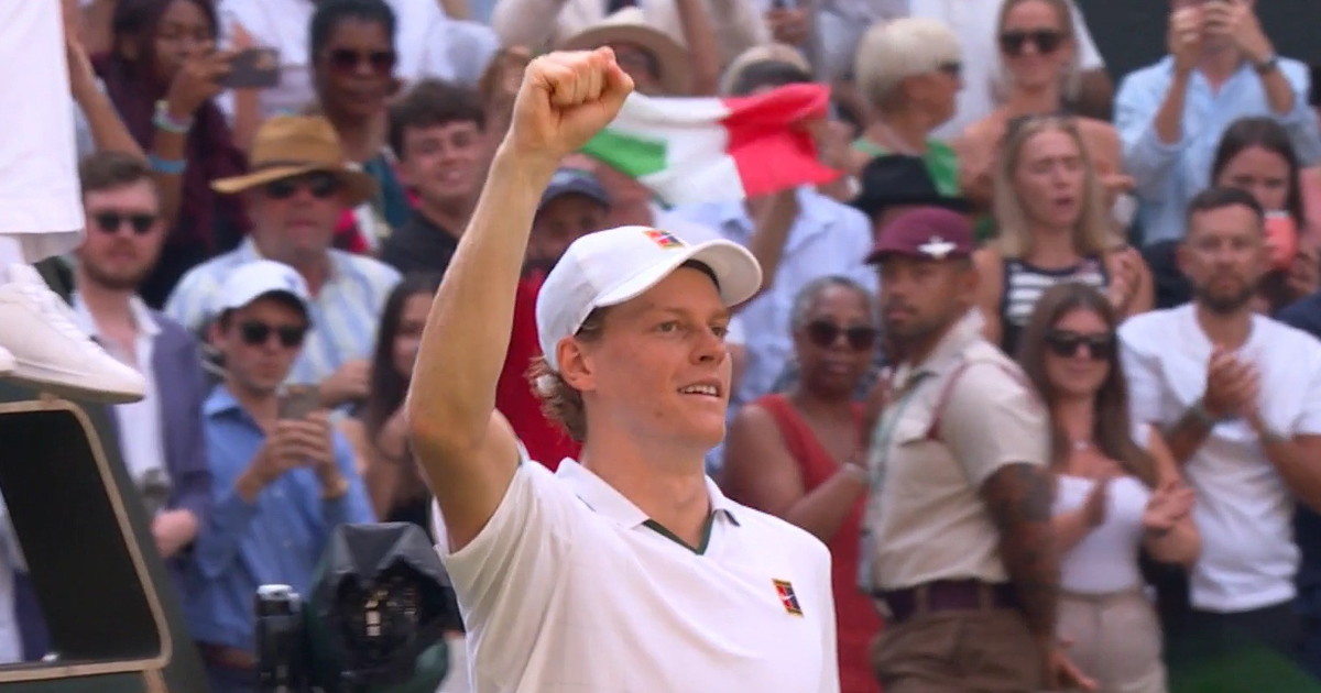 jannik sinner liquida djokovic in tre set ancora finale a wimbledon il match point pura dominanza da Liberoquotidiano.it jannik sinner liquida djokovic in tre set ancora finale a wimbledon il match point pura dominanza